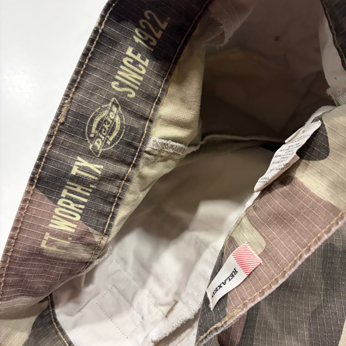 [36] 디키즈 카고 반바지 밀리터리 카모 패턴 팬츠 C840 상품이미지6