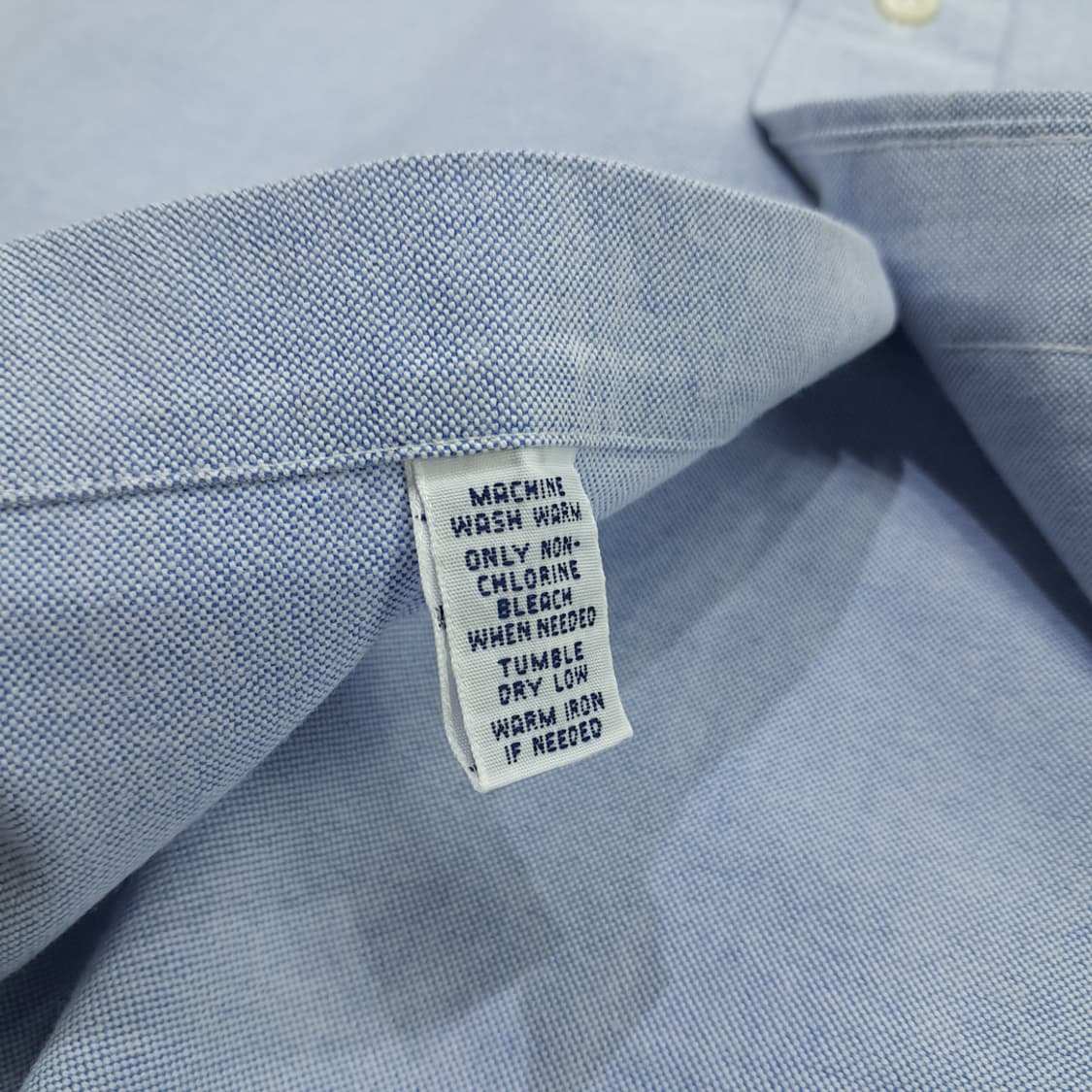 CN715 2XL 폴로 랄프로렌 클래식블루 긴팔 셔츠 남방 상품이미지6