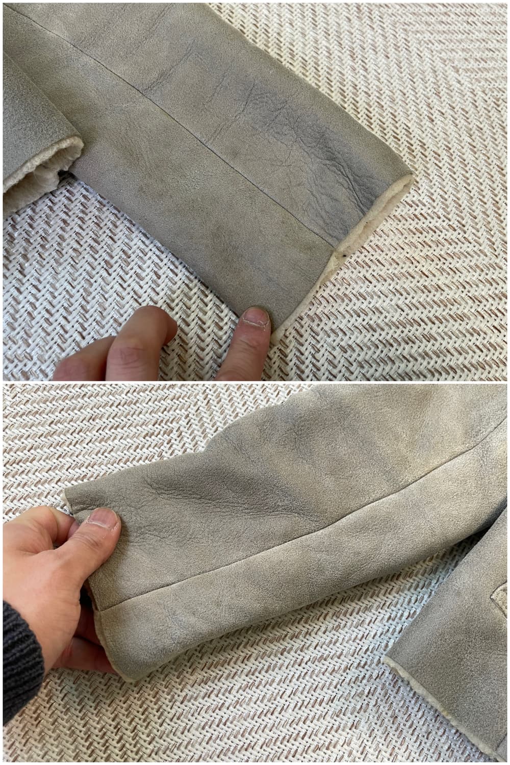 Des pres 시어링 양가죽 무퉁자켓 J03418 상품이미지9