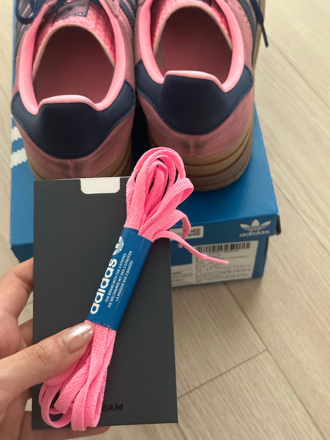 아디다스 가젤 볼드 핑크글로우 240 상품이미지9