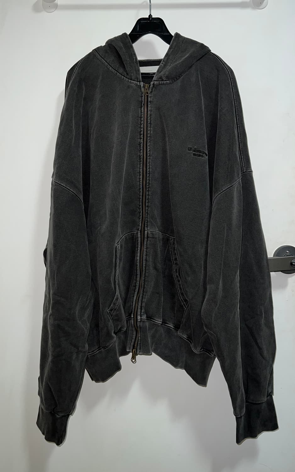 Undermycar Hood Zip-up Gray-1Size 상품이미지2