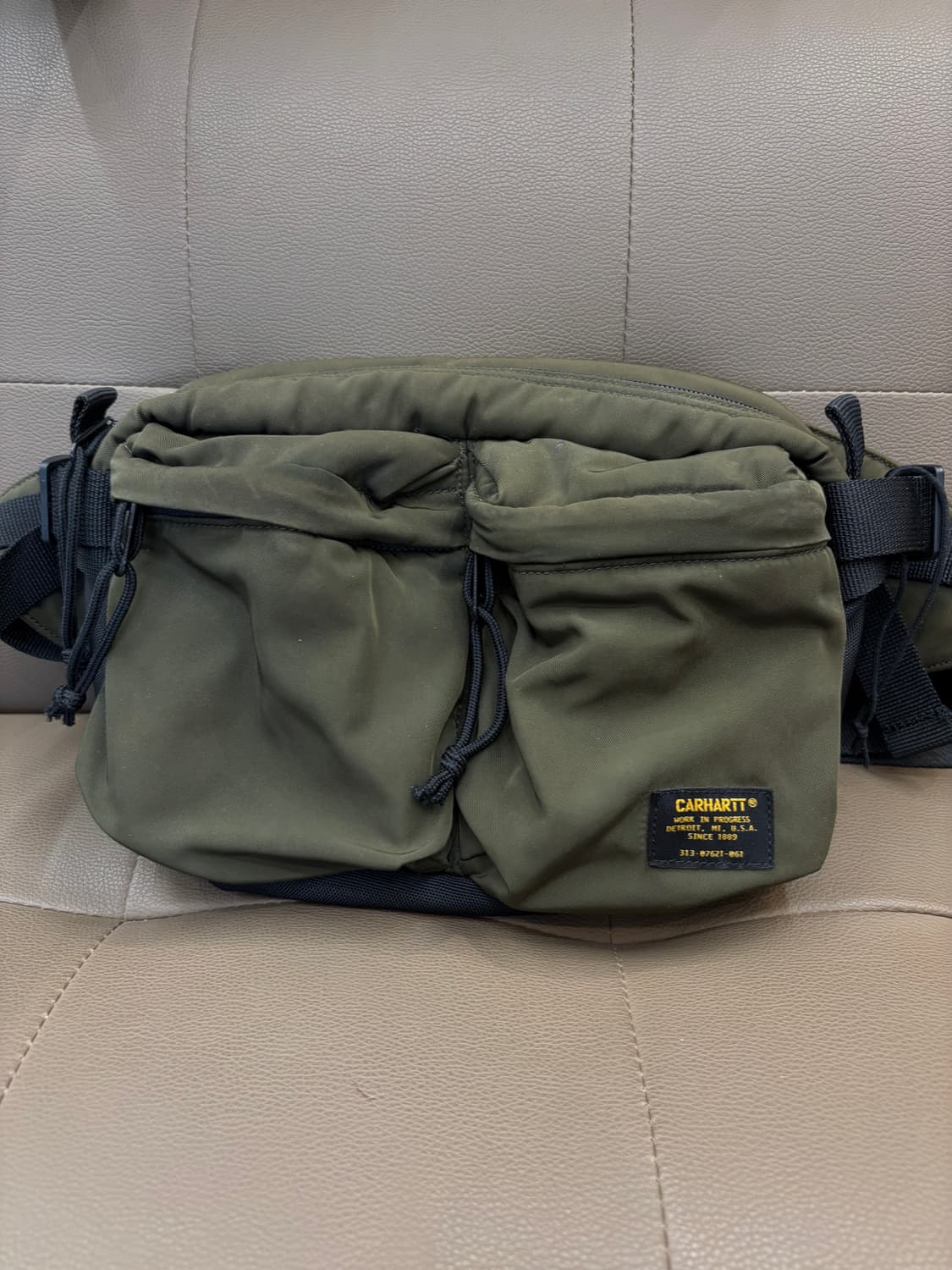 칼하트 wip 밀리터리 웨이스트 백 상품이미지7