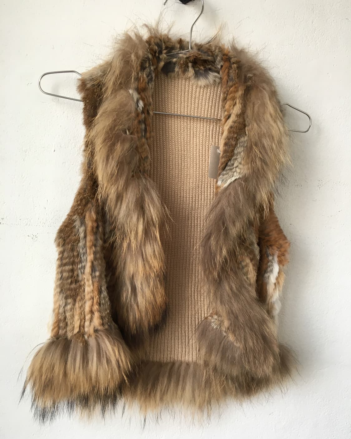Mixed fur vest 상품이미지3