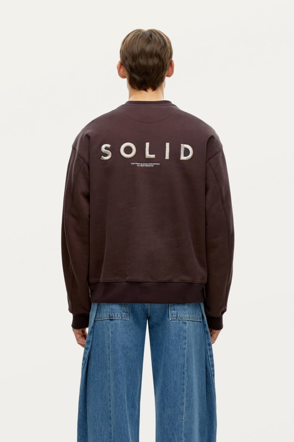 솔리드옴므 정품 맨투맨 105사이즈 상품이미지10