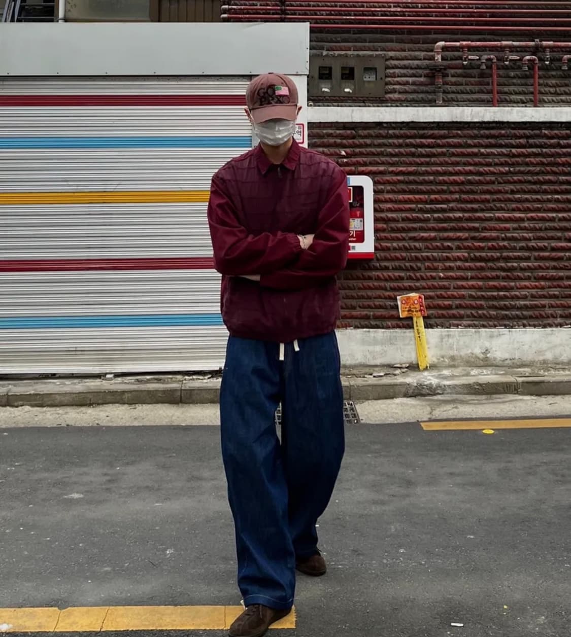 [S] 디스이즈네버댓 크레이지 워크 자켓 와인 버건디 상품이미지7