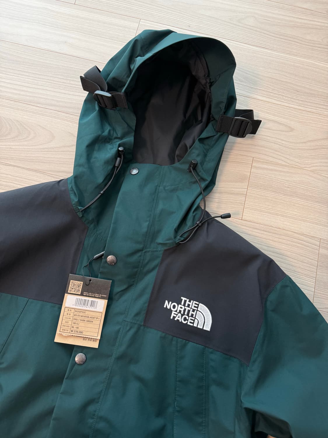 노스페이스 고어텍스 마운틴 자켓 그린  상품이미지1