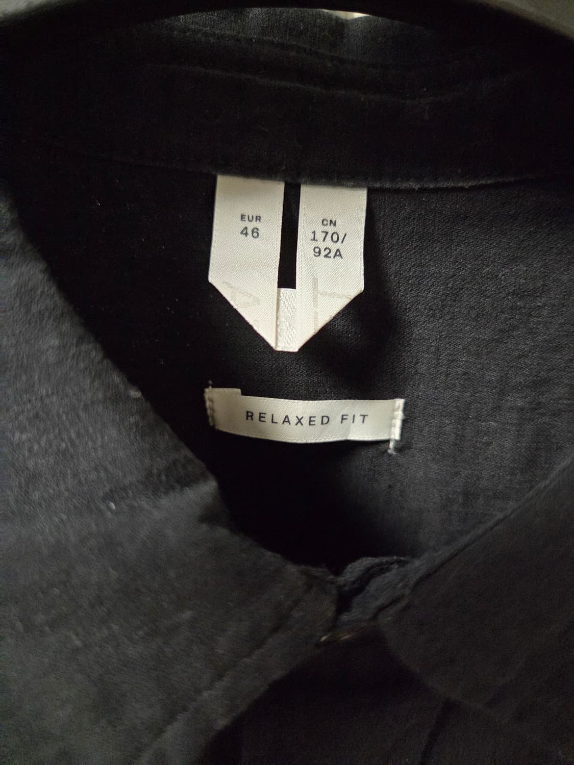 아르켓 Arket 린넨 셔츠 블랙 상품이미지5