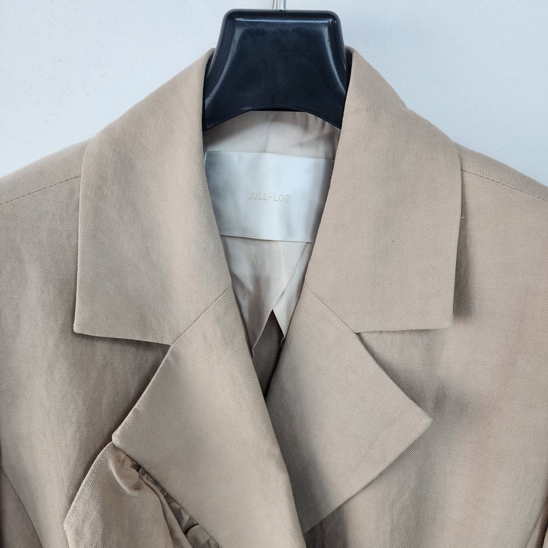 JULL LOG 반팔 롱 원피스 베이지 상품이미지2