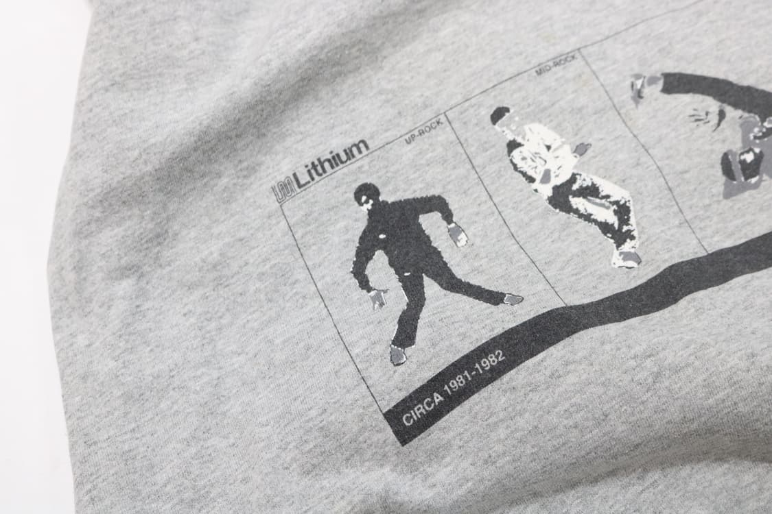 Lithium 80s B-Boy 아카이브 그래픽 티셔츠 (L) 상품이미지4