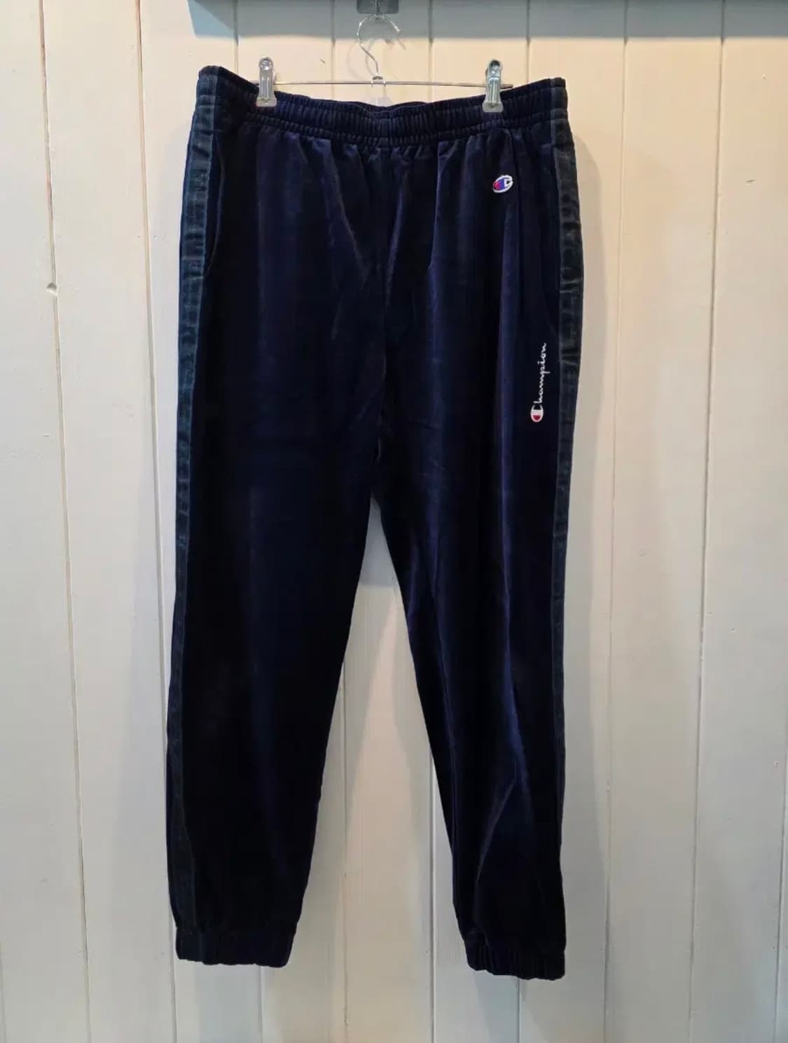 set. Champion [챔피온] 벨벳 트레이닝복 상품이미지4