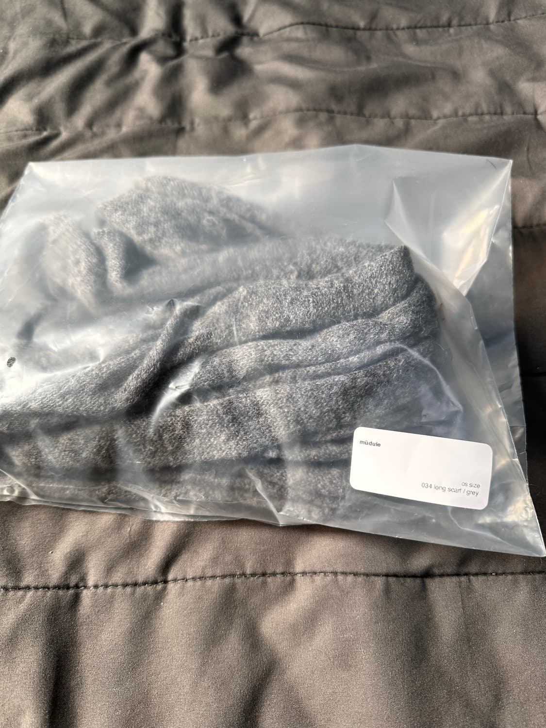 머듈 스카프 그레이 상품이미지3
