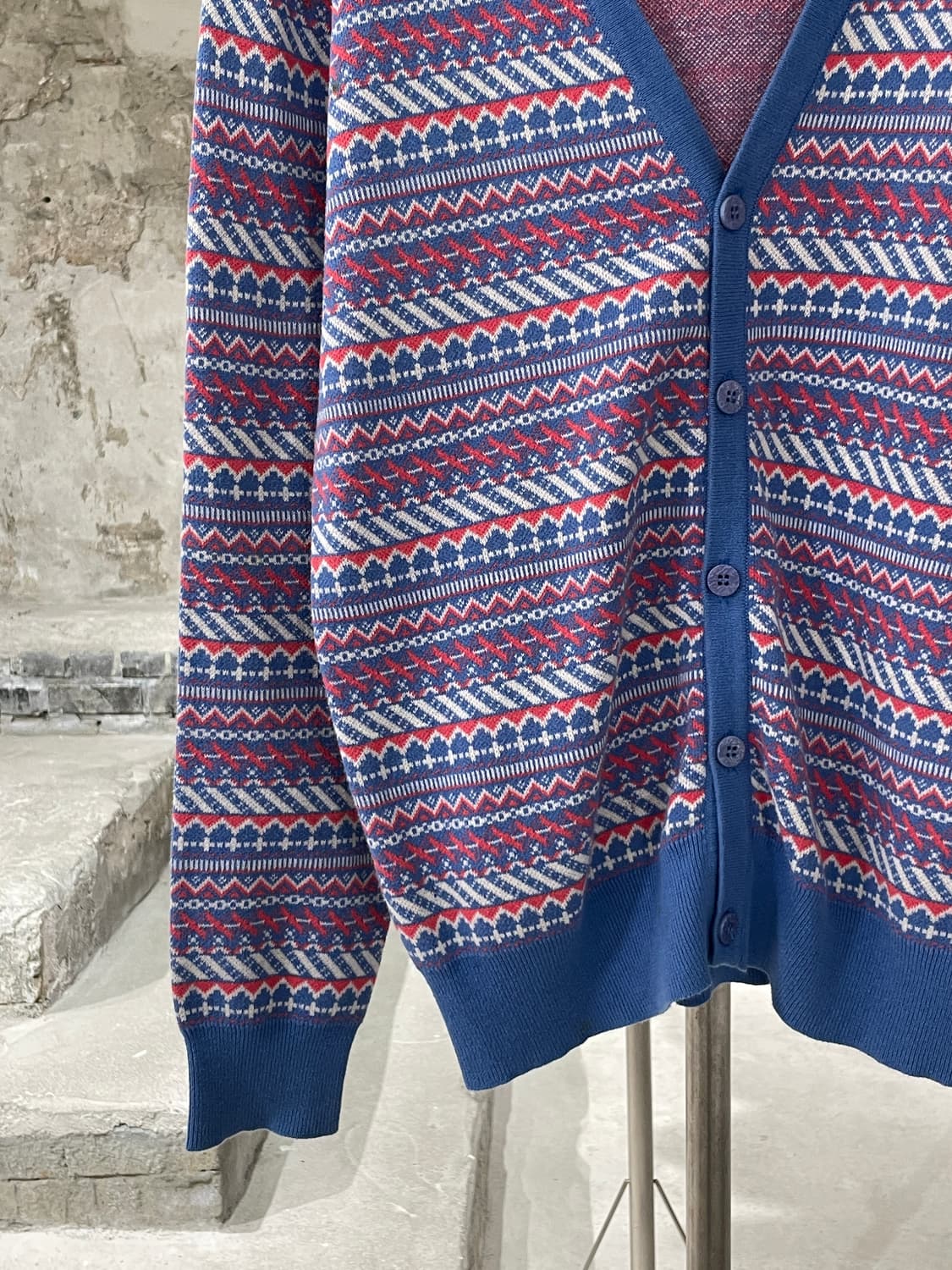 미하라 야스히로 믹스 노르딕 아칼릭 가디건 상품이미지4