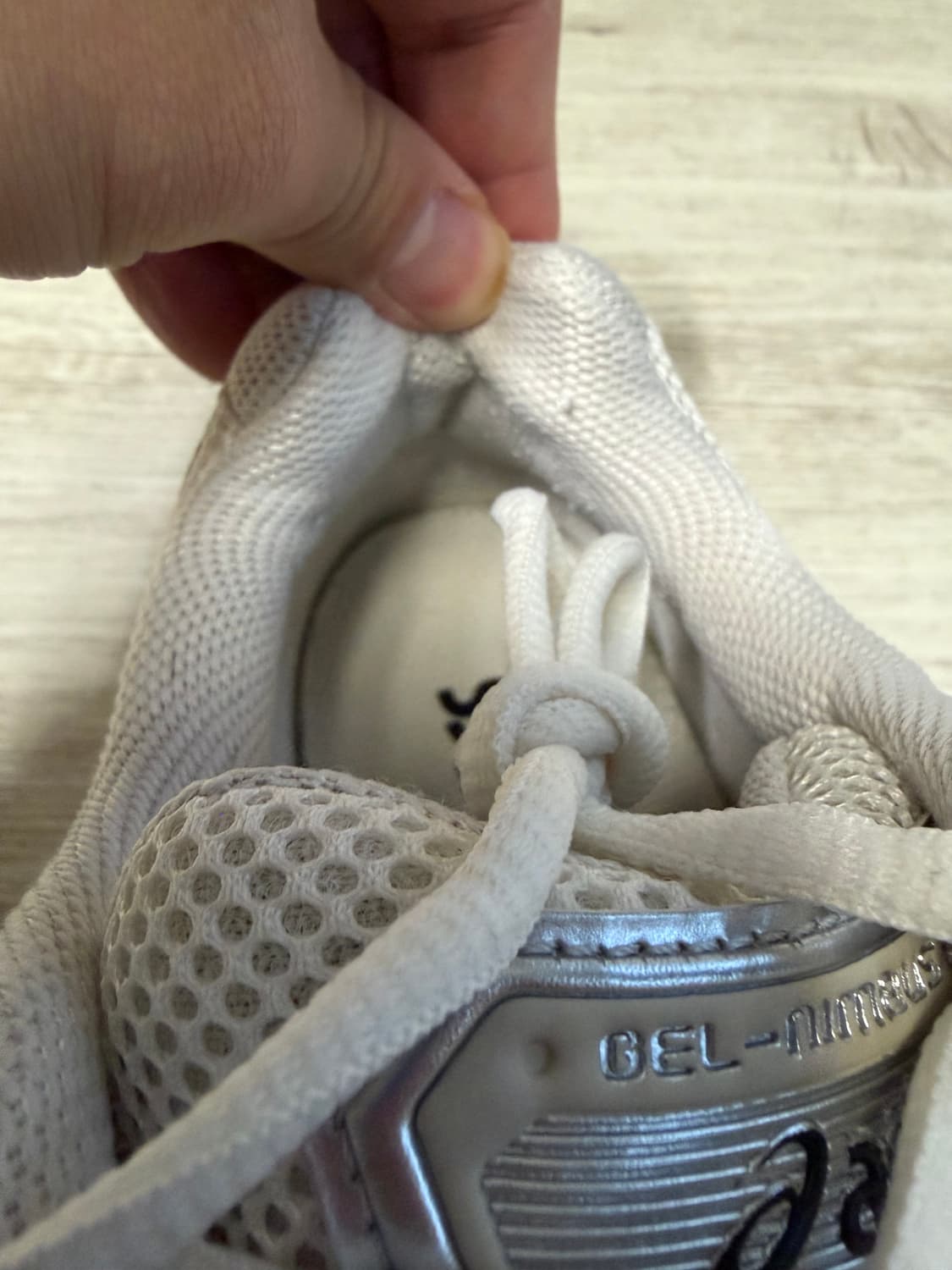 아식스 젤 님버스 9 크림 블랙 270 상품이미지5