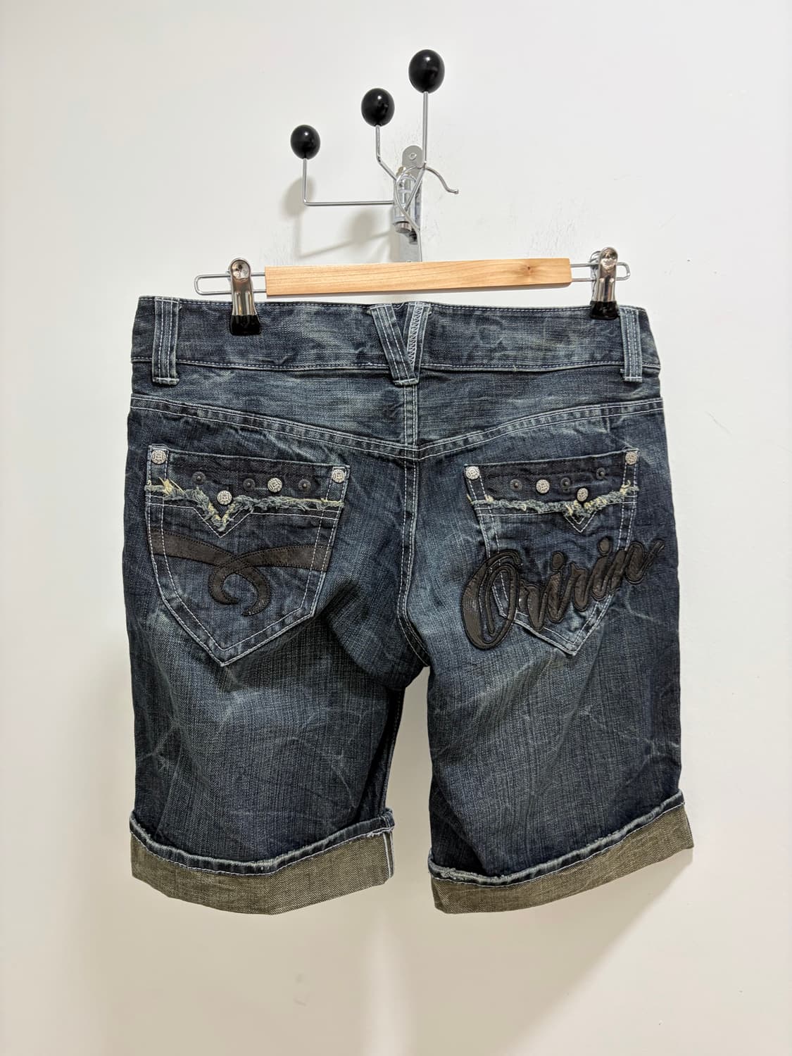  Oririn Jeans 펑크 y2k 데님 팬츠 반바지 상품이미지1