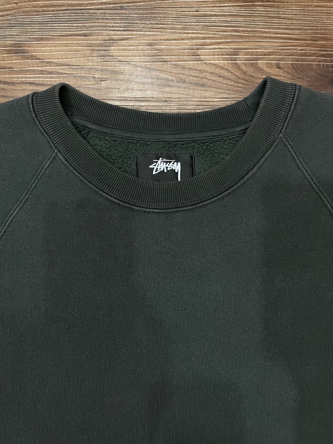 스투시 stussy 플리스 래글런 크루넥 스웨트셔츠 상품이미지2