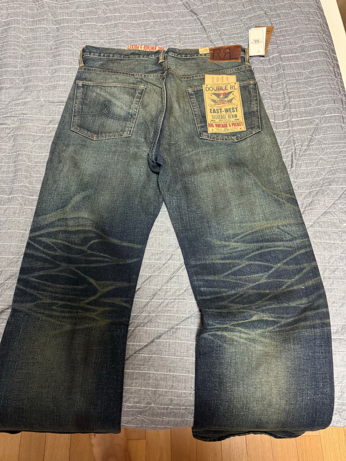 rrl 더블알엘 기빈스 진 34x32 상품이미지3