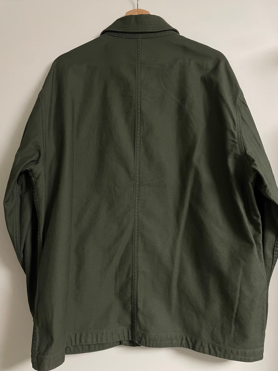 무탠다드 백 사틴 초어 자켓(카키) 상품이미지6