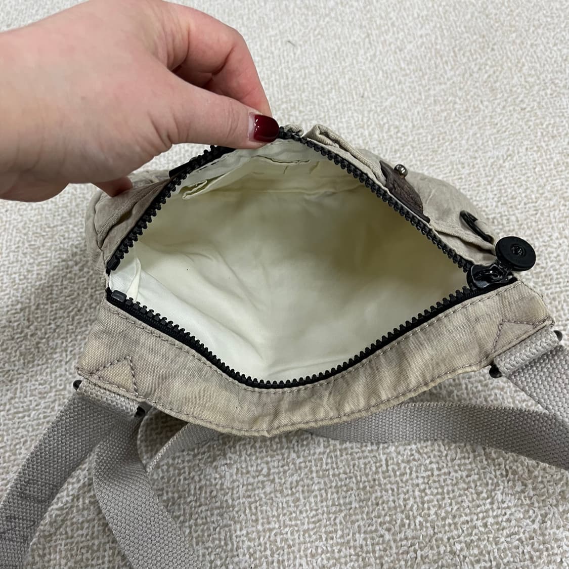 [실측확인] 키플링 워싱 버클 크로스백 가방 0116M1 상품이미지3