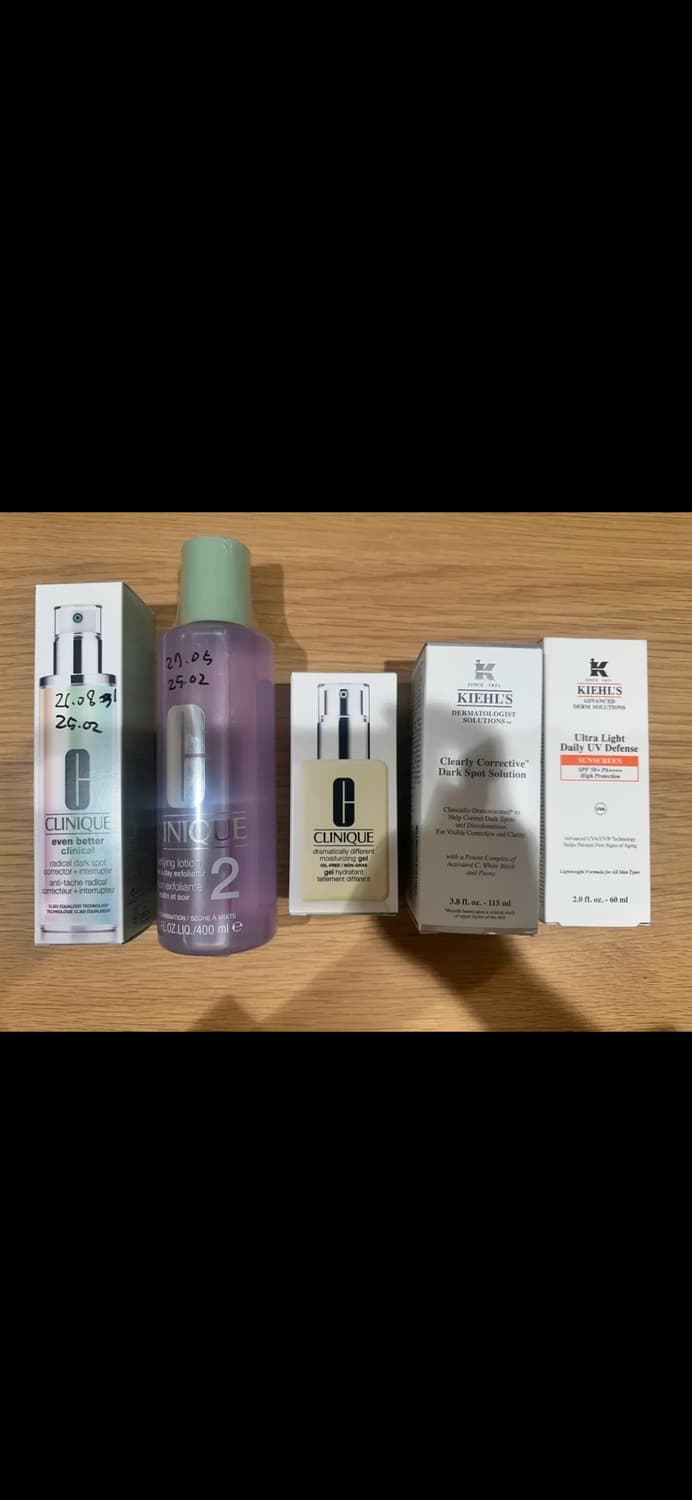 [미개봉 새상품] 크리니크 & 키엘 토너, 로션, 에센스, 선크림 상품이미지1