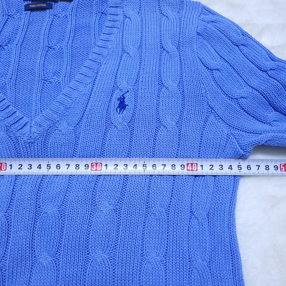 폴로 여성 꽈배기 니트 M 0328 상품이미지4