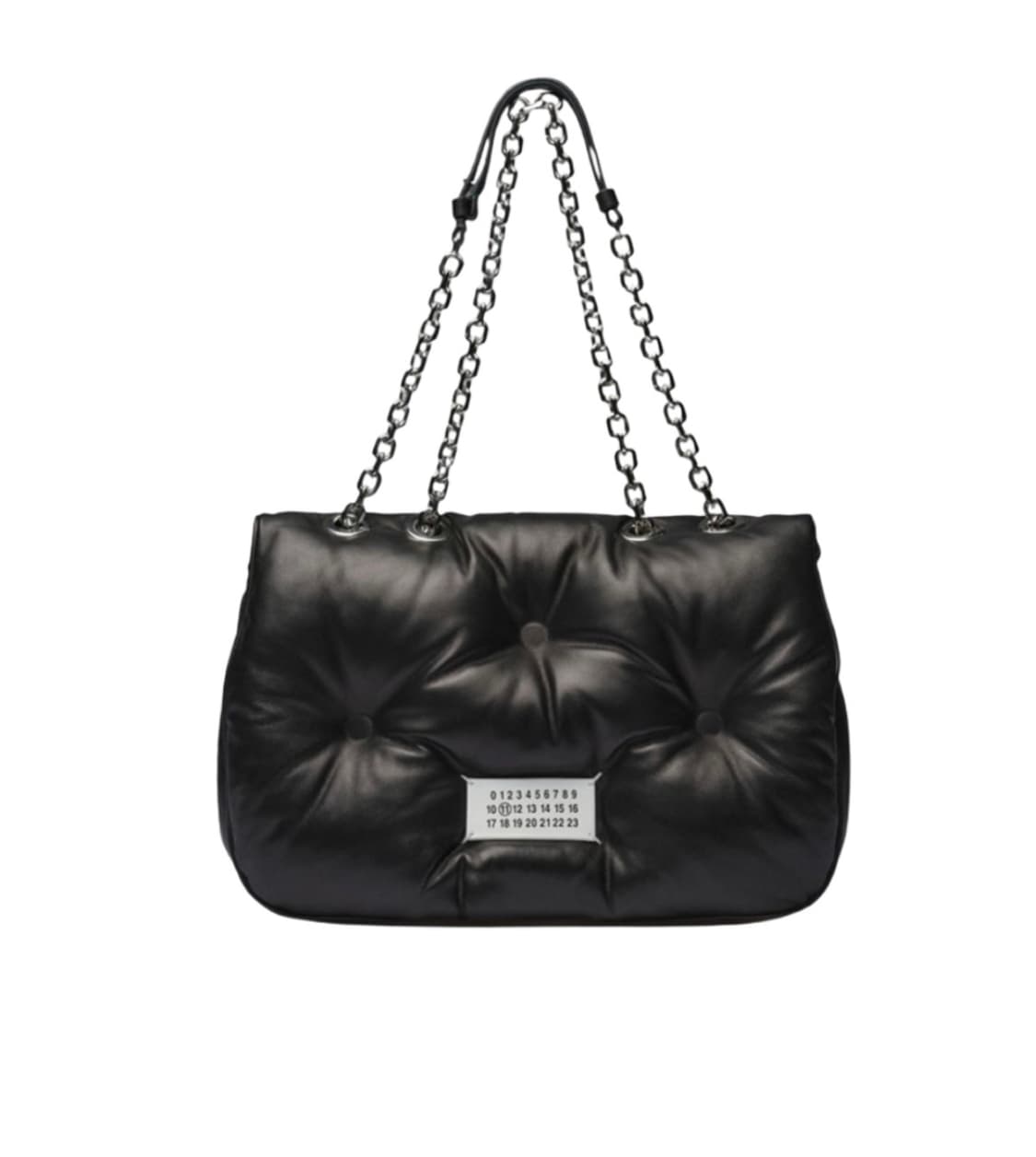 Maison MGlam Slam Flap 미디움 숄더백 (블랙) 상품이미지1