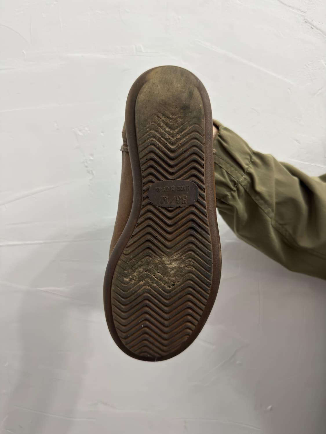 brown vintage leather shoes 상품이미지3