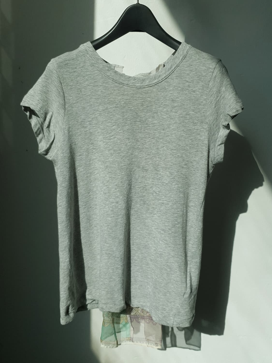 08S/S SACAI Corset Silk Layered Tee 상품이미지2
