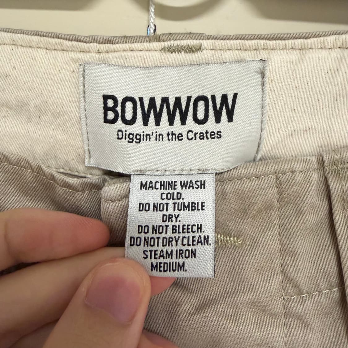 바우와우 Bowwow M41 페인트 워싱 치노 팬츠 바지 L 상품이미지9
