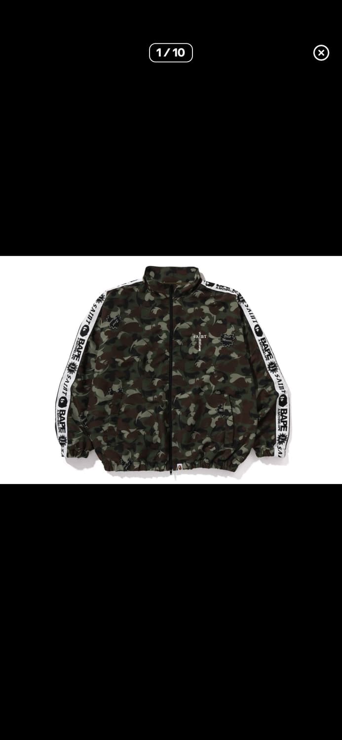 베이프 세인트미카엘 BAPE SAINT Mx6 트랙집업 자켓  상품이미지1