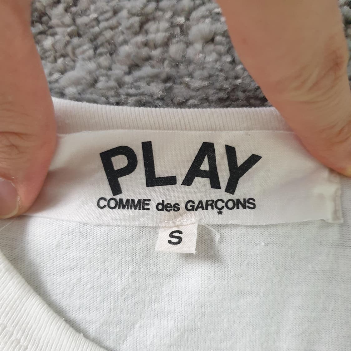 [무료배송] COMME des GARCONS PLAY 하트 반팔 티셔츠 상품이미지2
