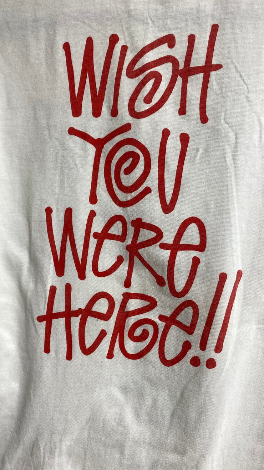 Eric elms x Stussy Kilroy 빈티지 스투시 월드투어 티 상품이미지3