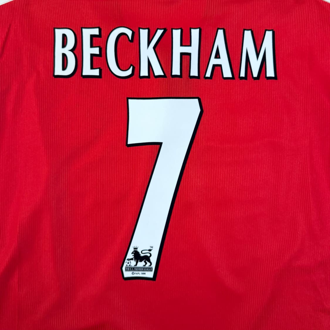 98-00 맨유 홈 베컴 유니폼 상품이미지2