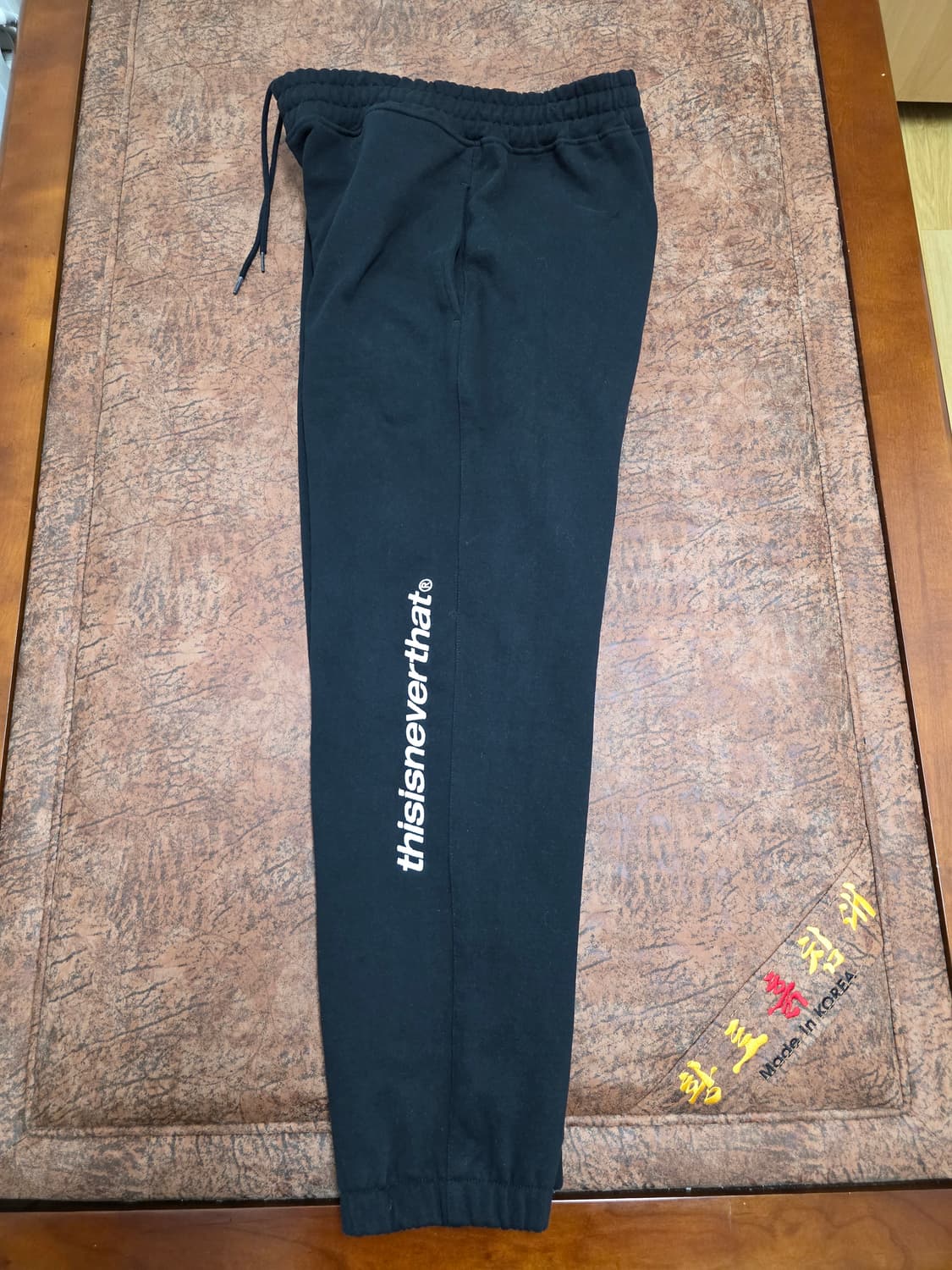 디스이즈네버댓 스웻 기모 조거 팬츠 L 상품이미지5