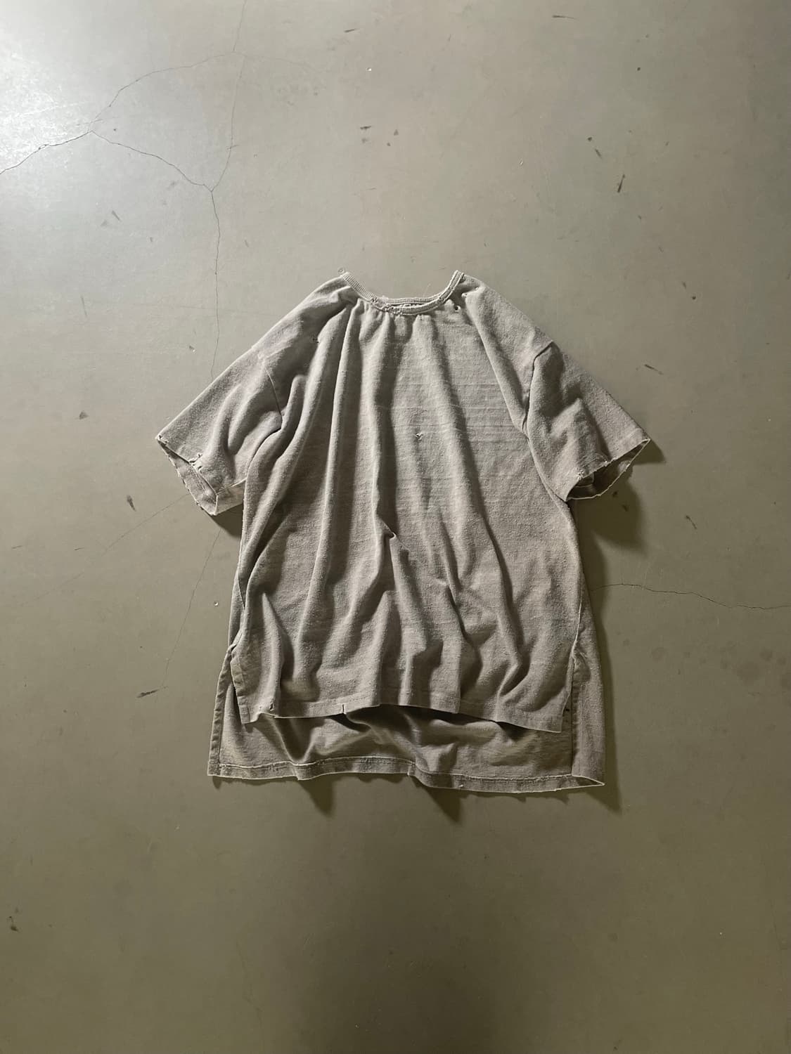 KZ ATELIER Layered Cut-Off Tee 상품이미지4