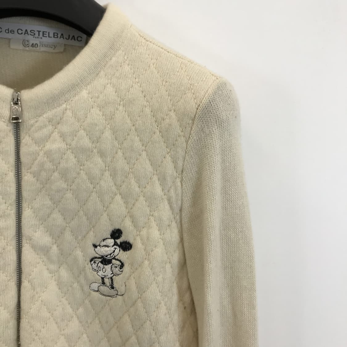 까스텔바작 디즈니 이태리 캐시미어 니트집업 [여성40] 상품이미지2
