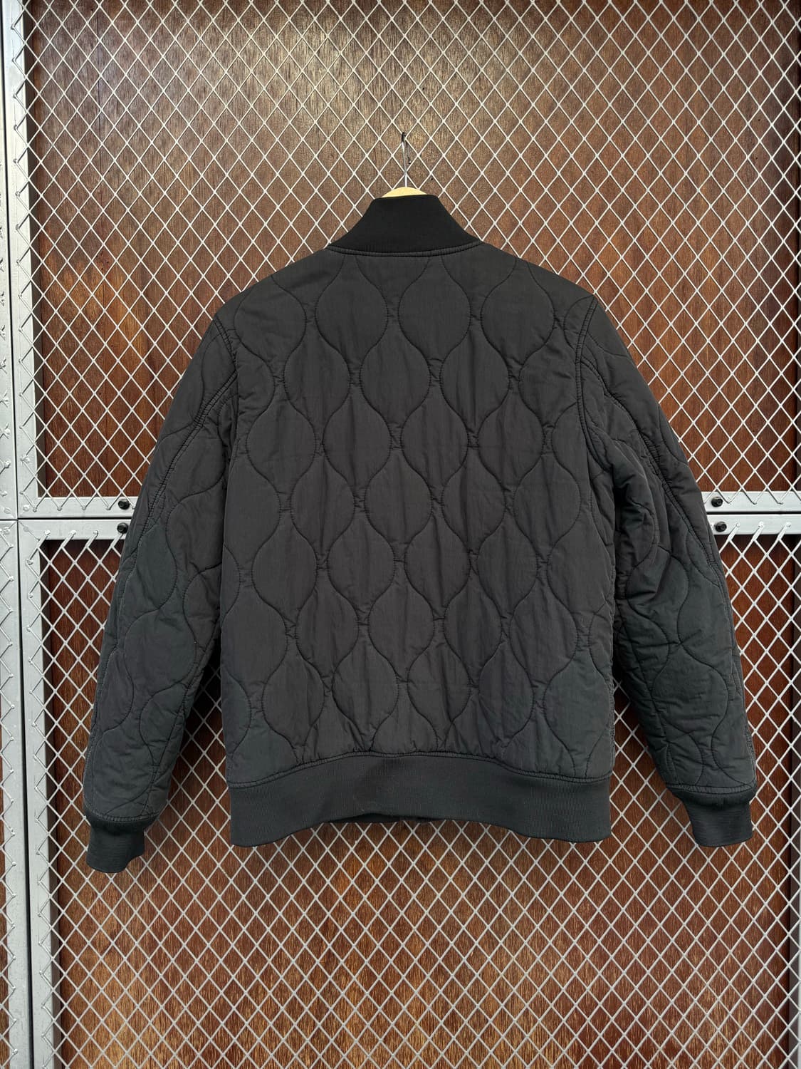 리바이스 퀄팅 MA-1 블랙 봄버 자켓 경량패딩 자켓 M 상품이미지5