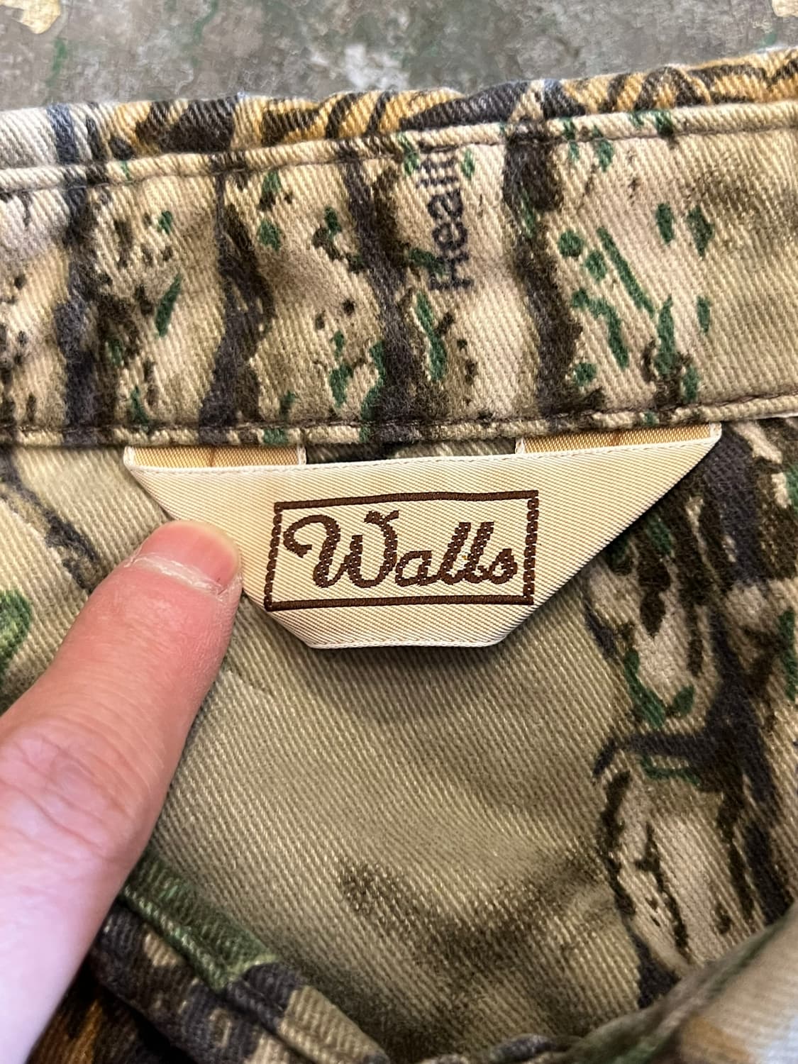 90's [XL] Walls 리얼트리 카모 셔츠 빈티지 헌팅 아우터 셔츠 상품이미지8