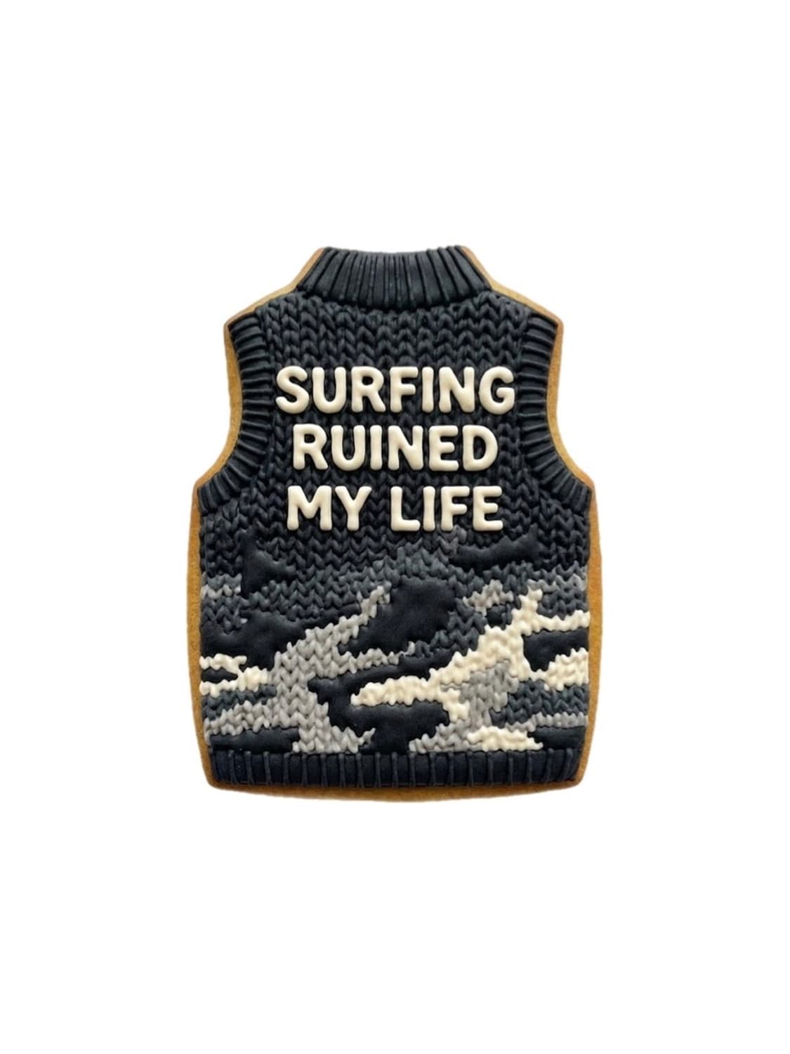 Jpn Black Cowichan Knit Vest 상품이미지1