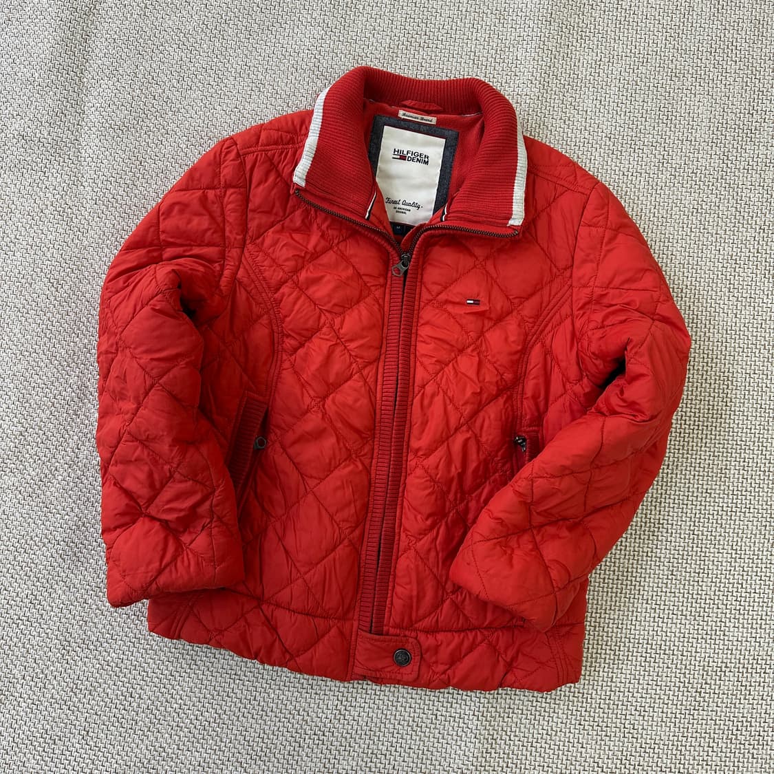 M 타미힐피거 퀼팅 자켓 0326D 상품이미지1