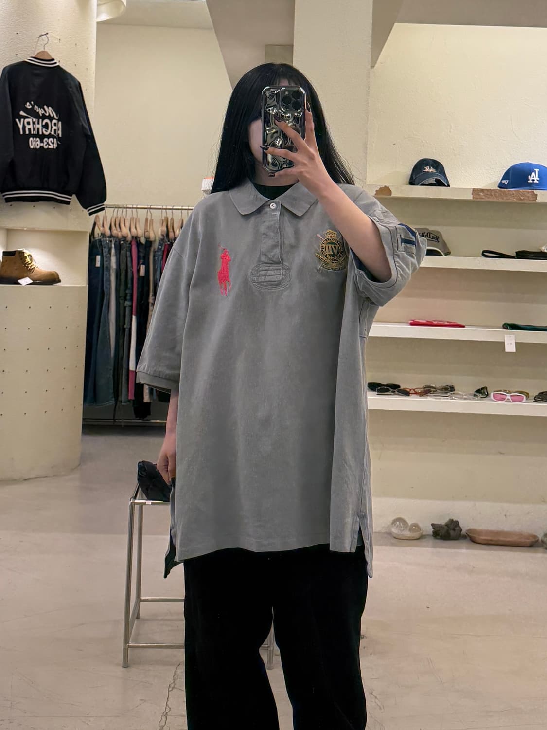 폴로 랄프로렌 빅포니 자수 로고 반팔 티셔츠 U1206 상품이미지1