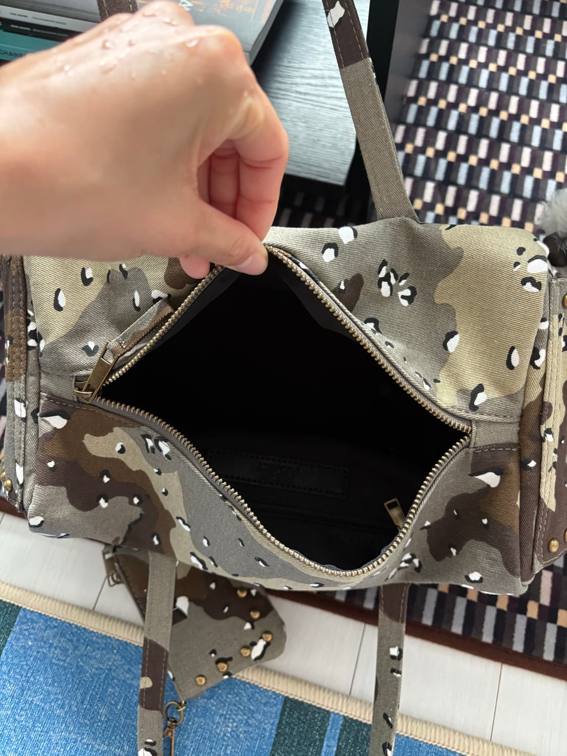 플리즈프로젝트 카모백 COMBAT BOSTON BAG 상품이미지2