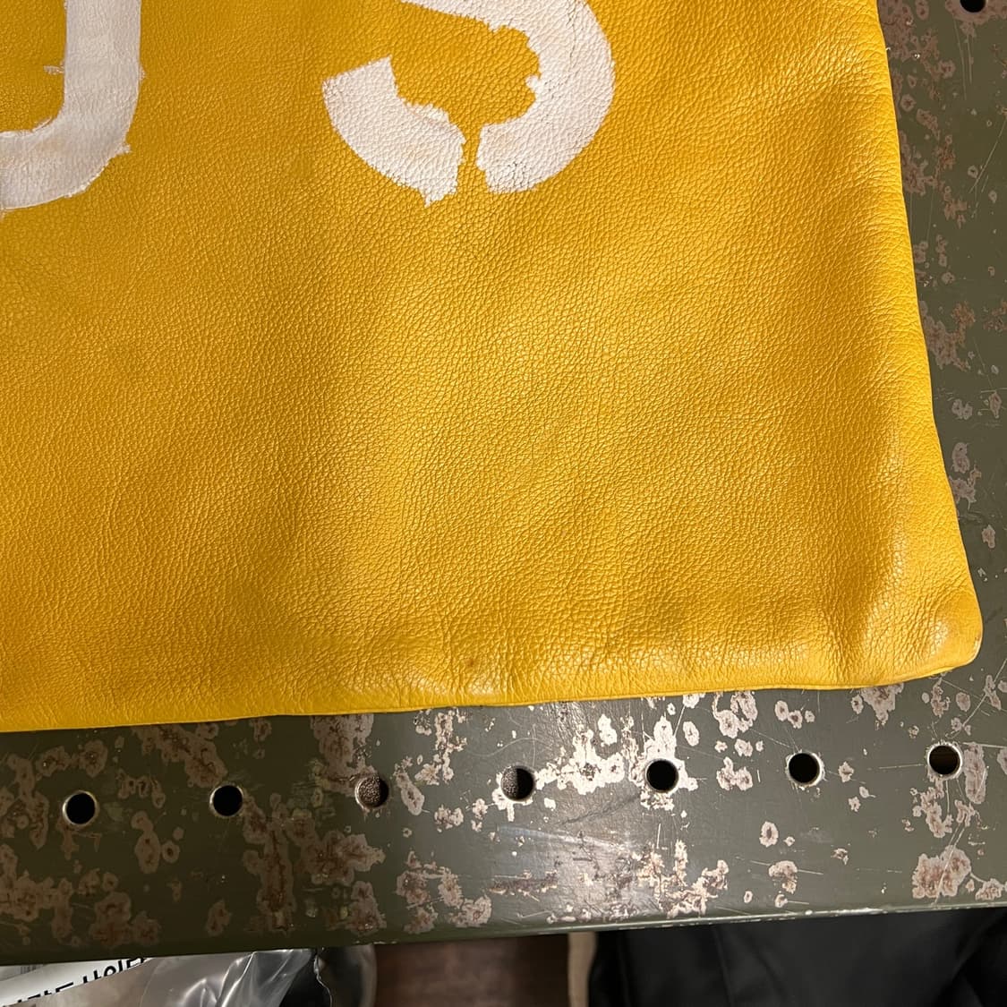 Cowskin Yellow Shoulder Bag US Custom 상품이미지2