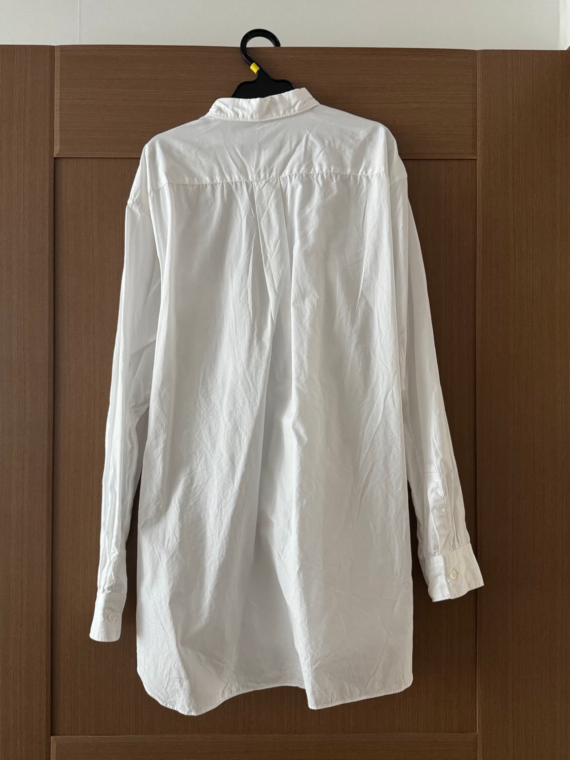 (네고가능)꼼데가르송 블랙 25FW 2버클 코튼 셔츠 (화이트 M) 상품이미지3