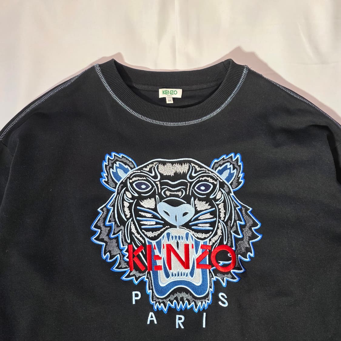 [M]겐조 KENZO 타이거 자수 맨투맨 상품이미지3