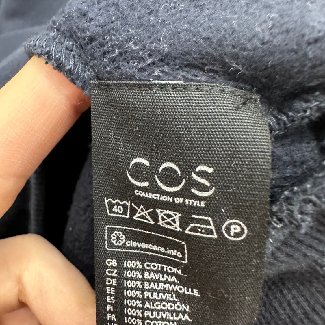 95 COS 코스 남자 맨투맨 상품이미지4