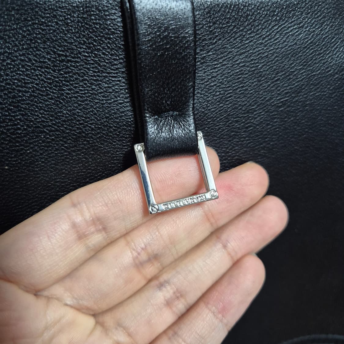 우영미 램스킨 레더 자켓 상품이미지5