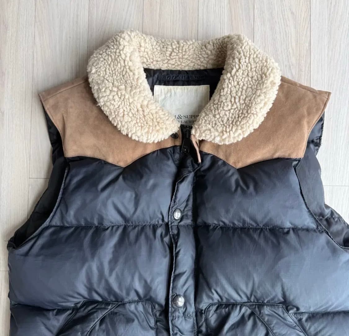 폴로 데님앤서플라이 패딩 베스트 L 상품이미지2