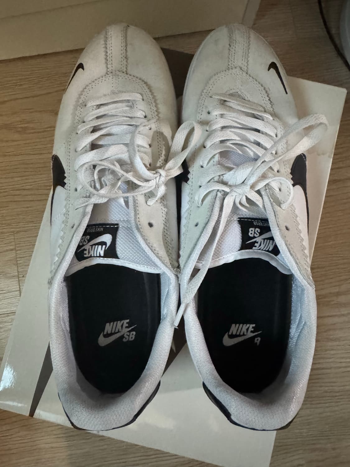 나이키 SB 코르테즈 흰색 스니커즈 상품이미지3