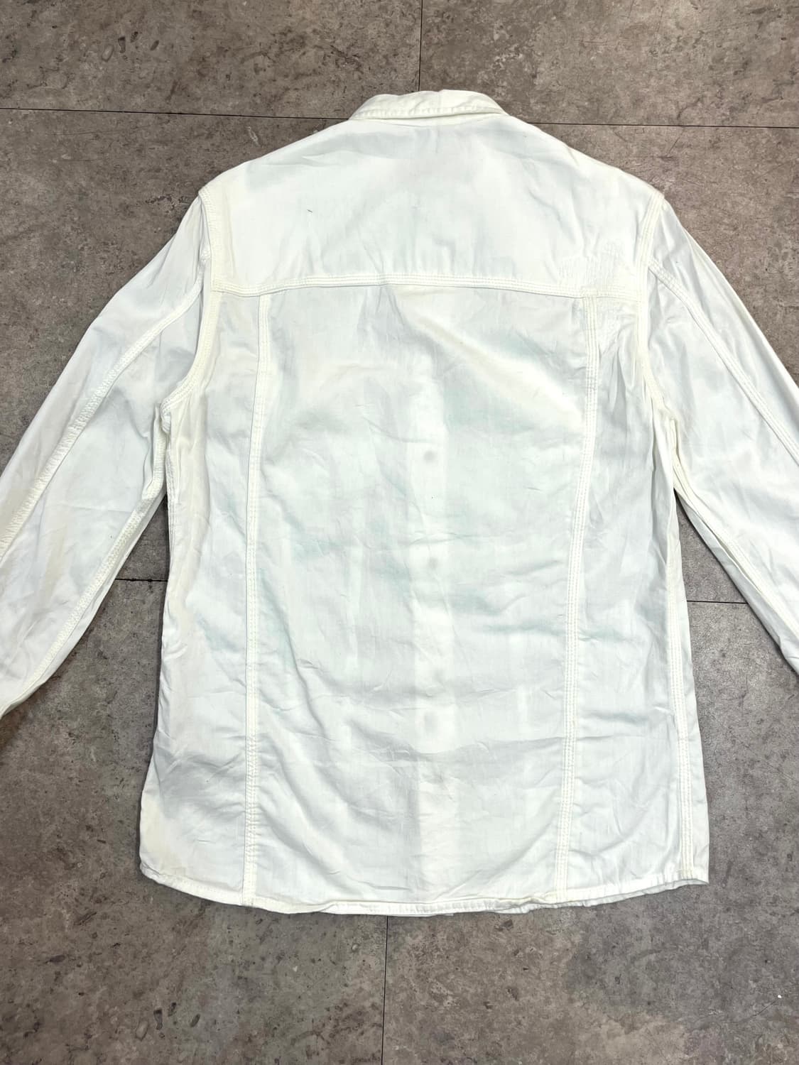 디젤 웨스턴 셔츠 화이트 #csz4167 상품이미지8