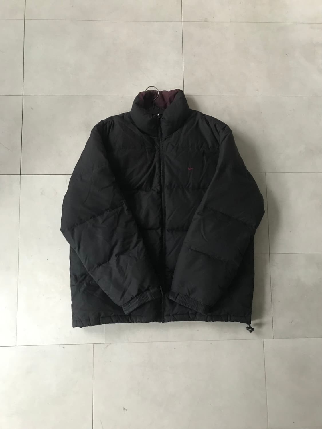 나이키 00s 블랙 버건디 패딩 상품이미지6